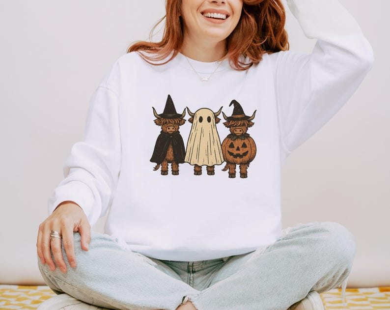 Comfort Colors Halloween Sweatshirt